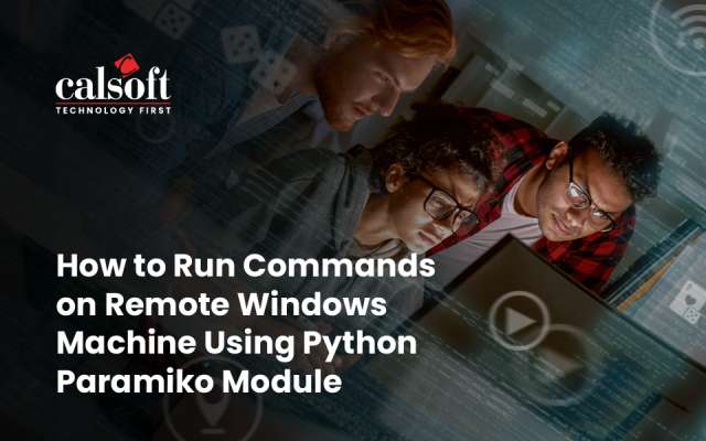 How to Run Commands on Remote Windows Machine Using Python Paramiko Module