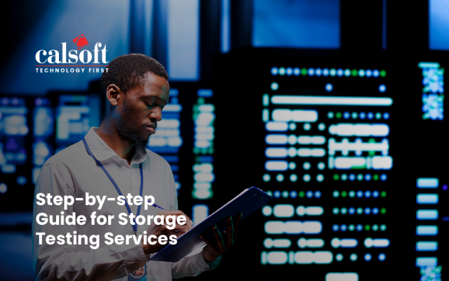 Step-by-step guide for storage testing services