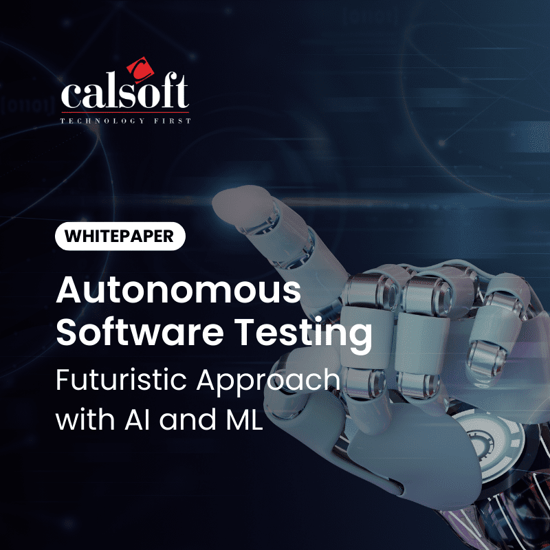 Whitepaper Autonomous Software Testing Futuristic Approach with AI and ML