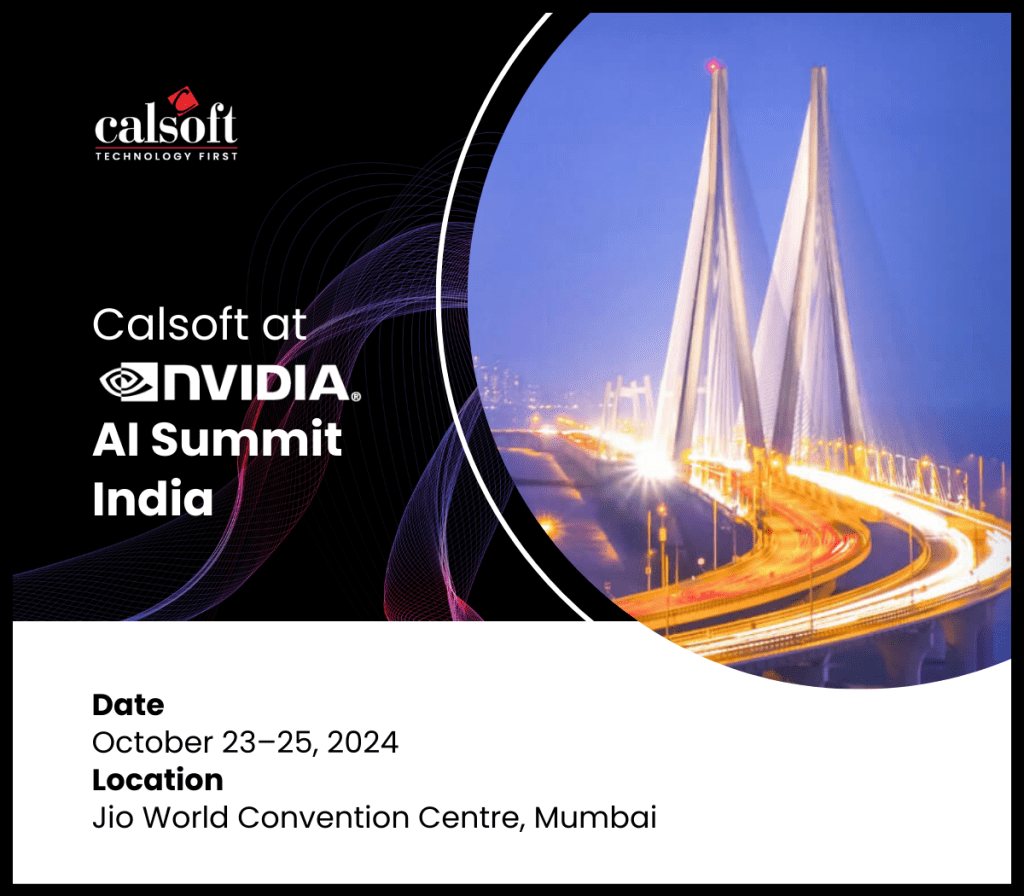 Calsoft Exhibiting at NVIDIA AI Summit 2024